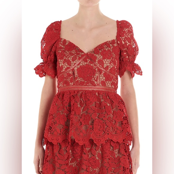 Nwt Self Portrait lace dress - Picture 5 of 11
